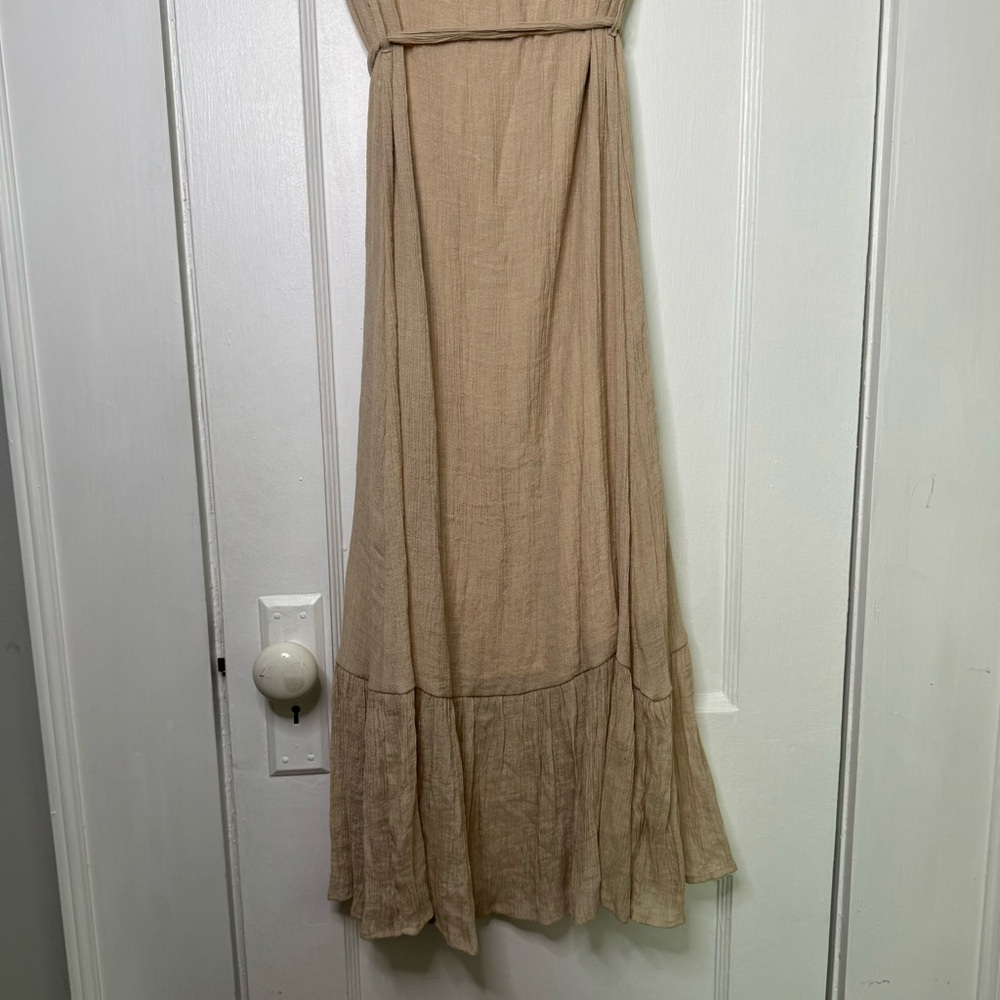Indigo Rose Coastal Button Down Midi Dress Size Medium - Picture 11 of 13